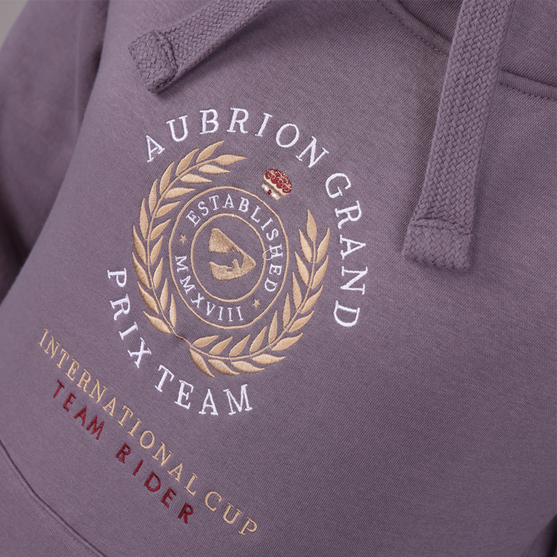 Aubrion Team Hoodie - Grey-8